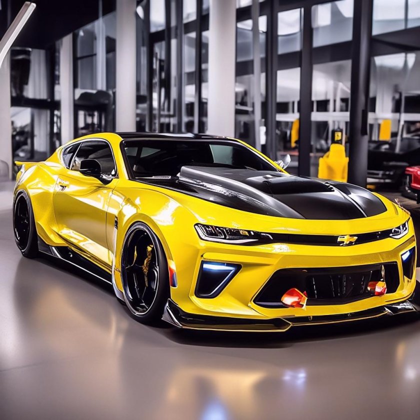 2016 chevrolet camaro zl1 бамблби