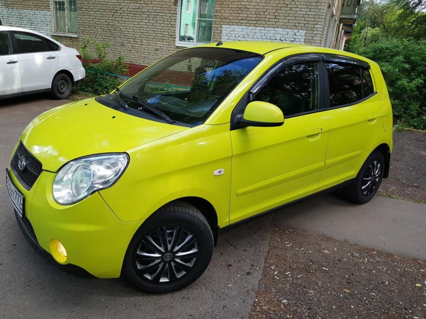 Kia Picanto Yellow 2007
