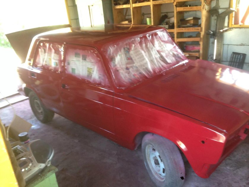 Краска Vika 180 гранат