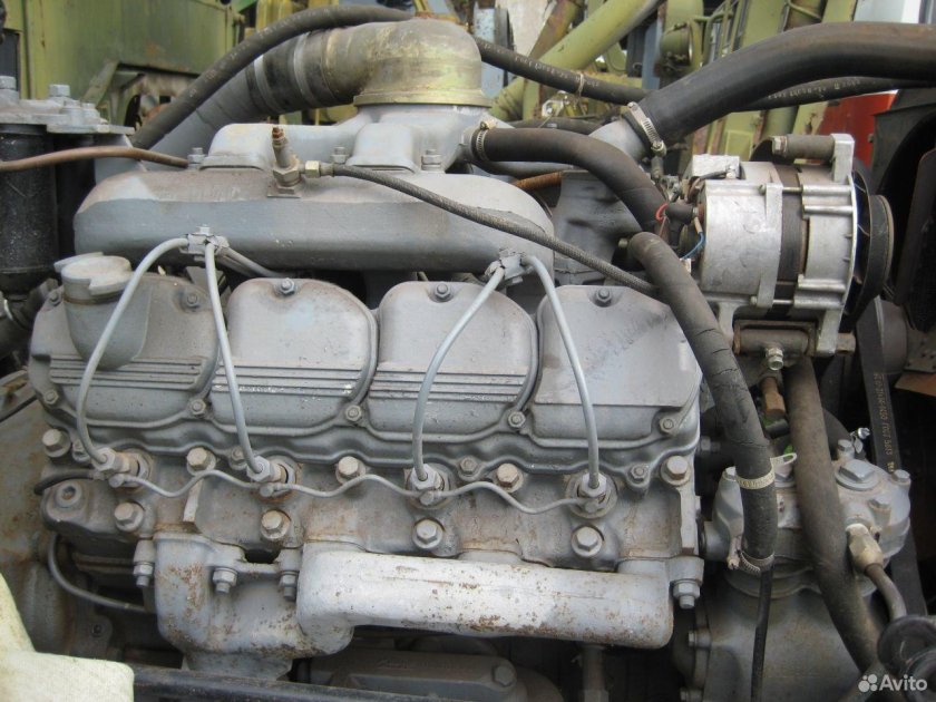 ЗИЛ 131 130 .мотор дизель