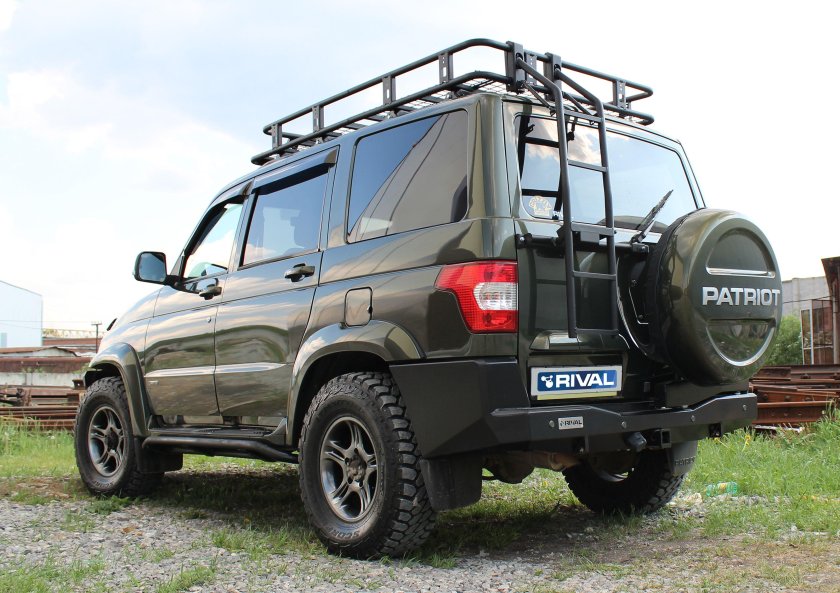 Багажник риф на УАЗ Патриот