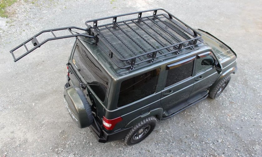Экспедиционный багажник на УАЗ Патриот