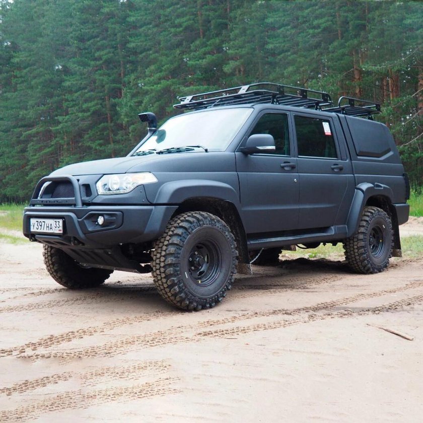 УАЗ Патриот медведь 3