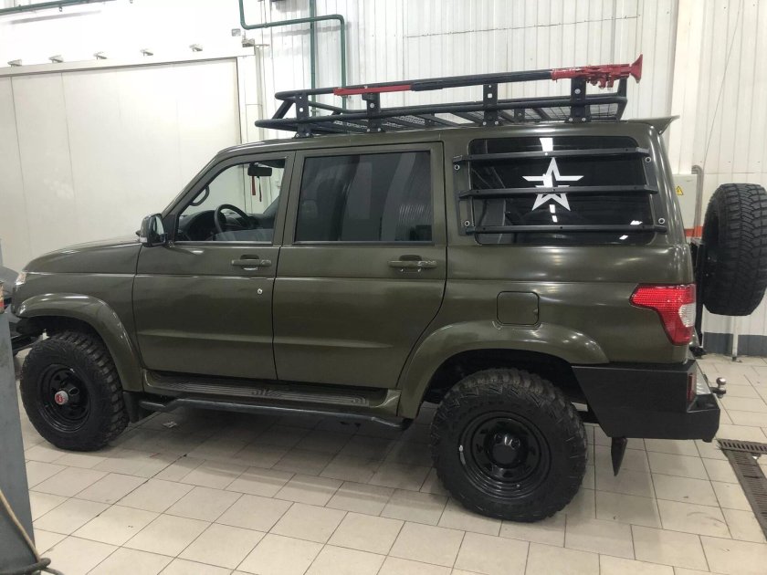 УАЗ Хантер экспедиционный 2022 хаки