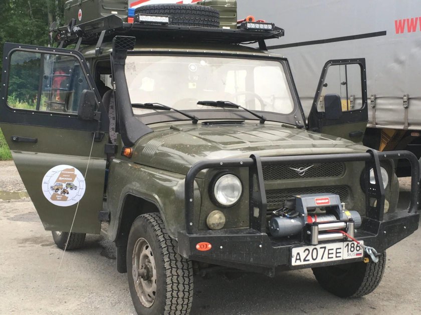 УАЗ-315195 Хантер экспедиционный