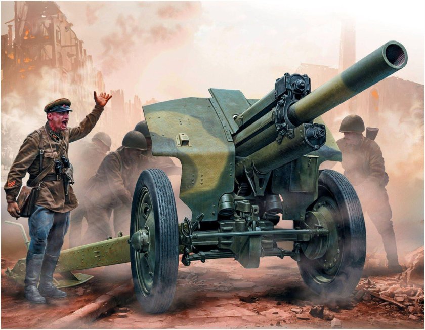 Гаубица 2 мировой войны СССР