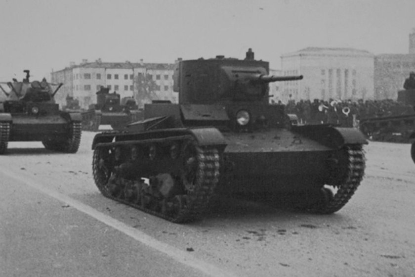 Куйбышев парад 7 ноября 1941 года