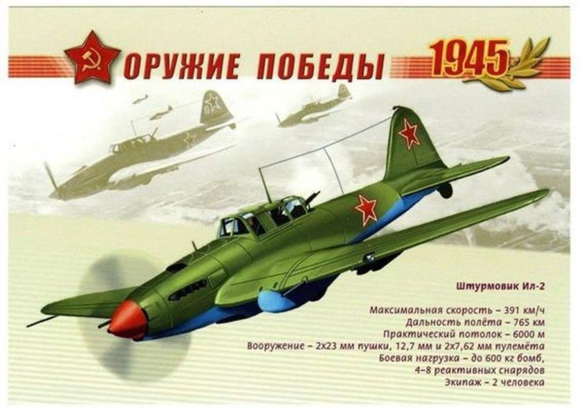 Оружие Победы самолет ил 2