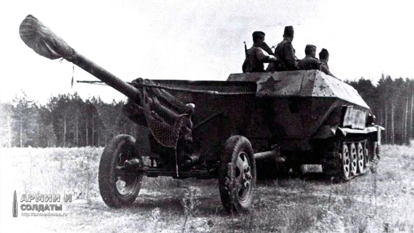 SD KFZ 251 В РККА