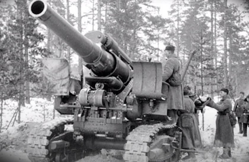 Кувалда Сталина 203-мм гаубица б-4