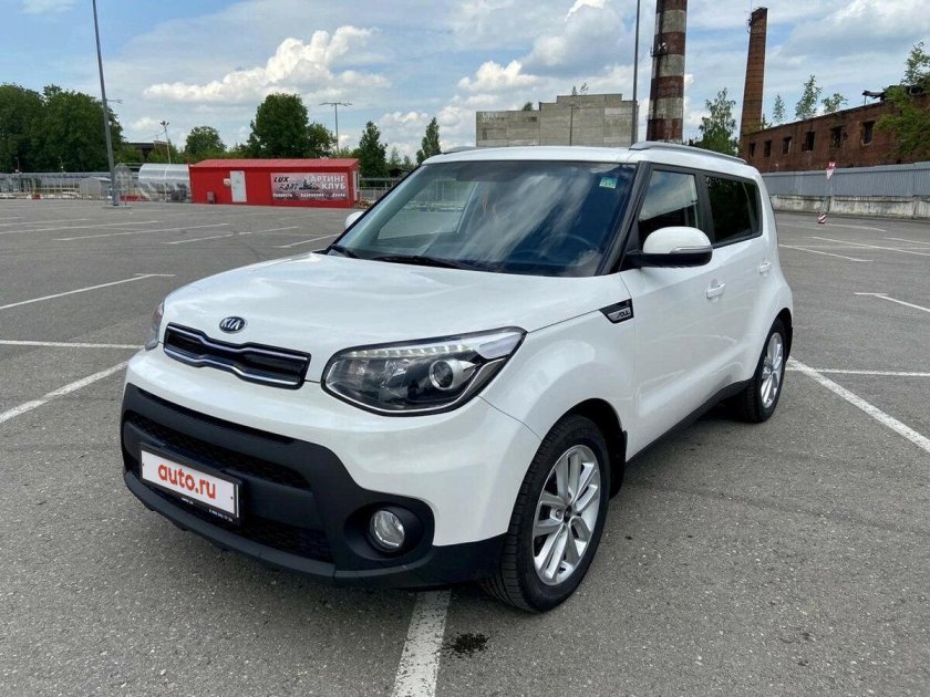 Киа соул 2017 белая