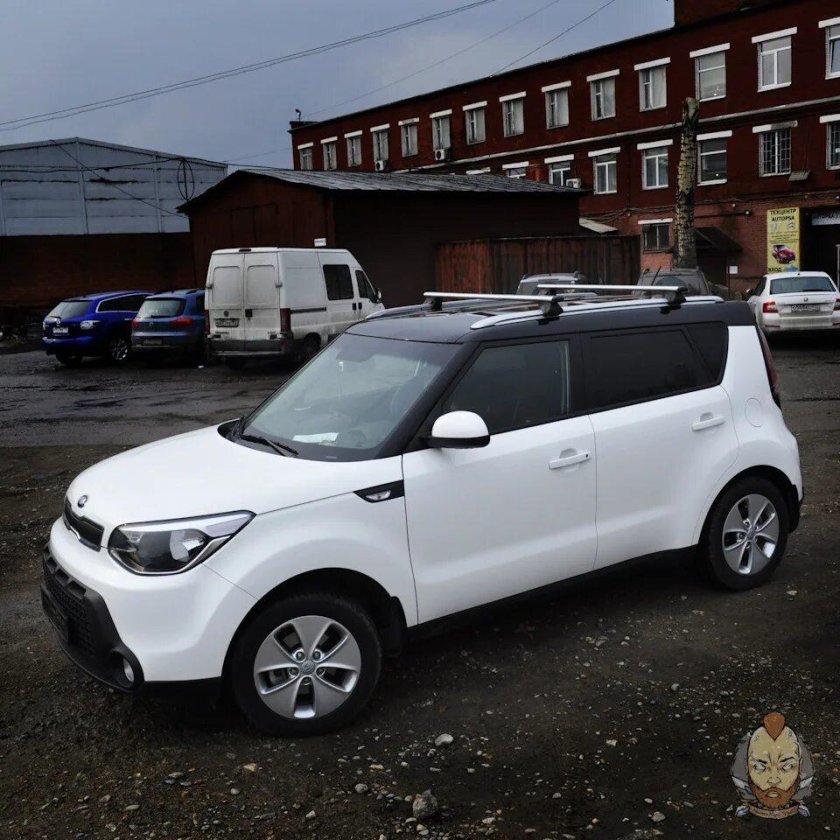 Киа соул белая 2023