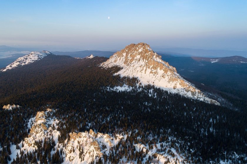 Гора Откликной гребень Таганай