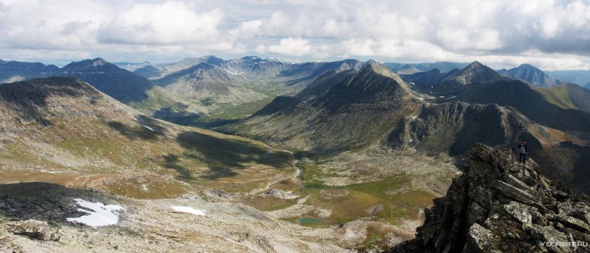 Гора сабля Приполярный Урал