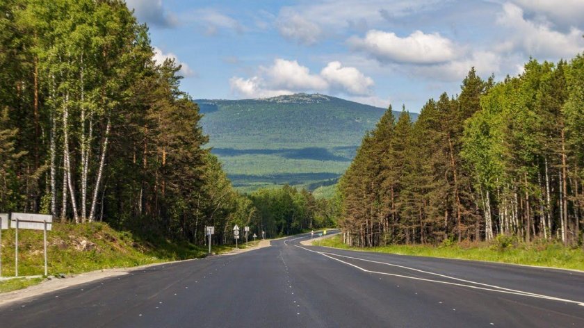 Уральские горы Златоуст трасса м5