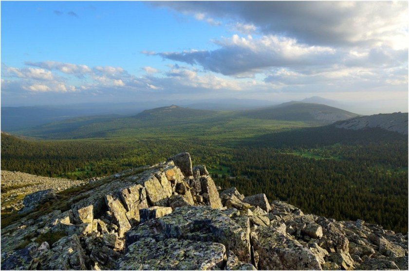 Национальный парк Зигальга гора поперечная