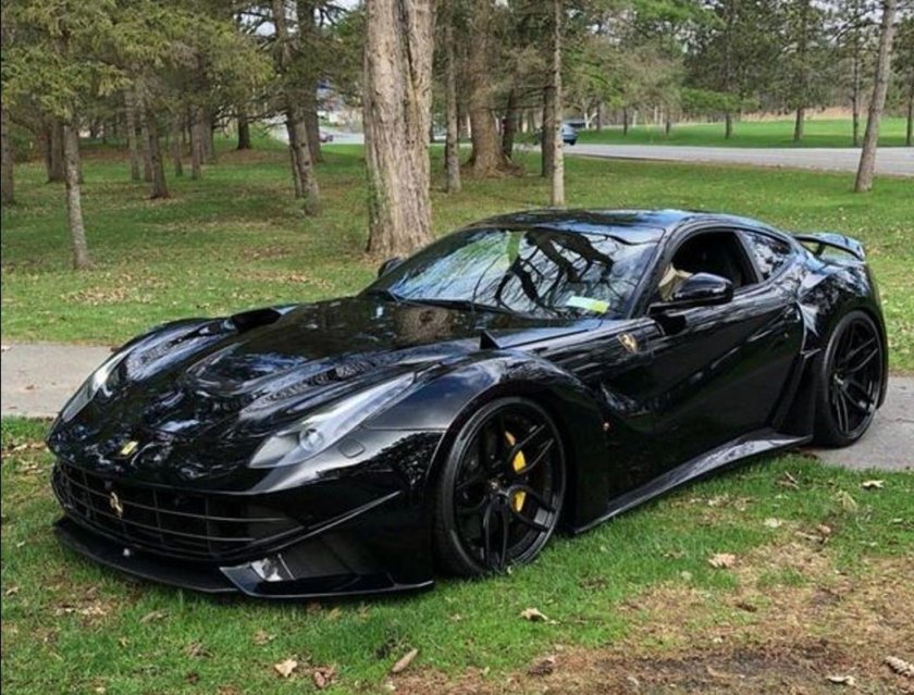 Ferrari 458 черная