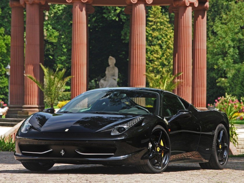 Ferrari 458 черная