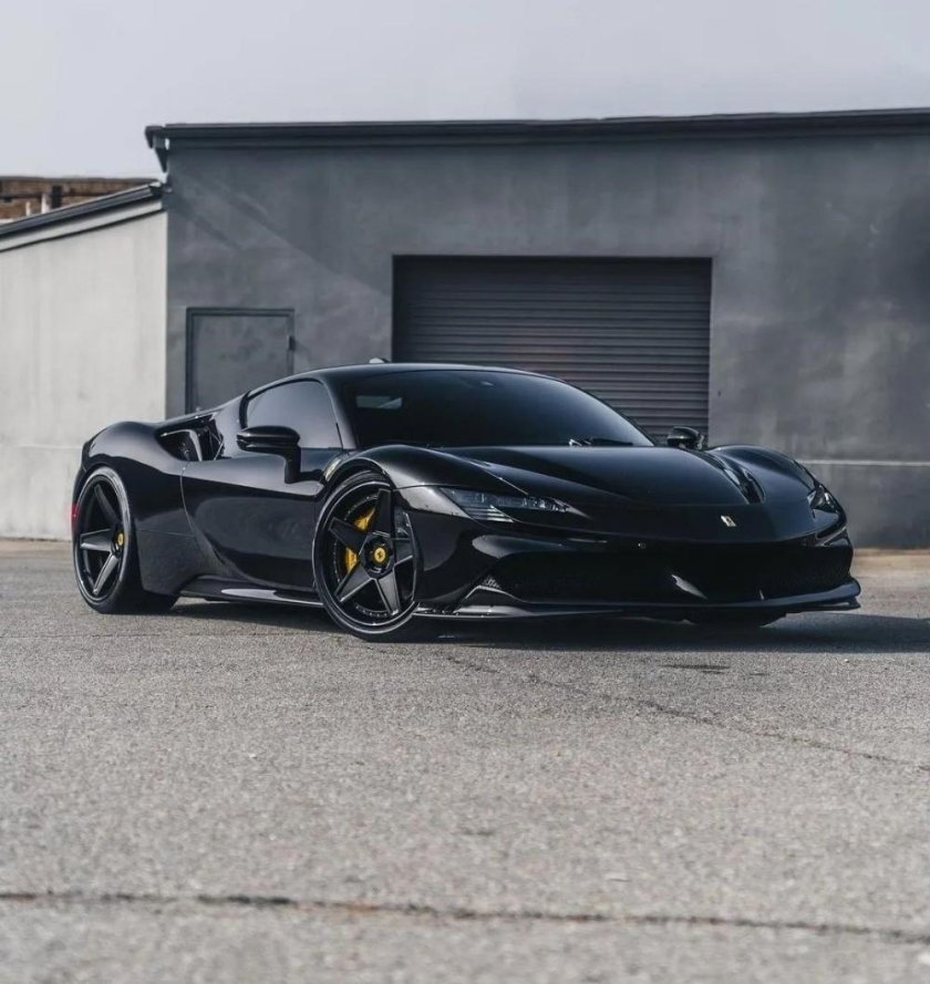 Ferrari sf90 Stradale Black