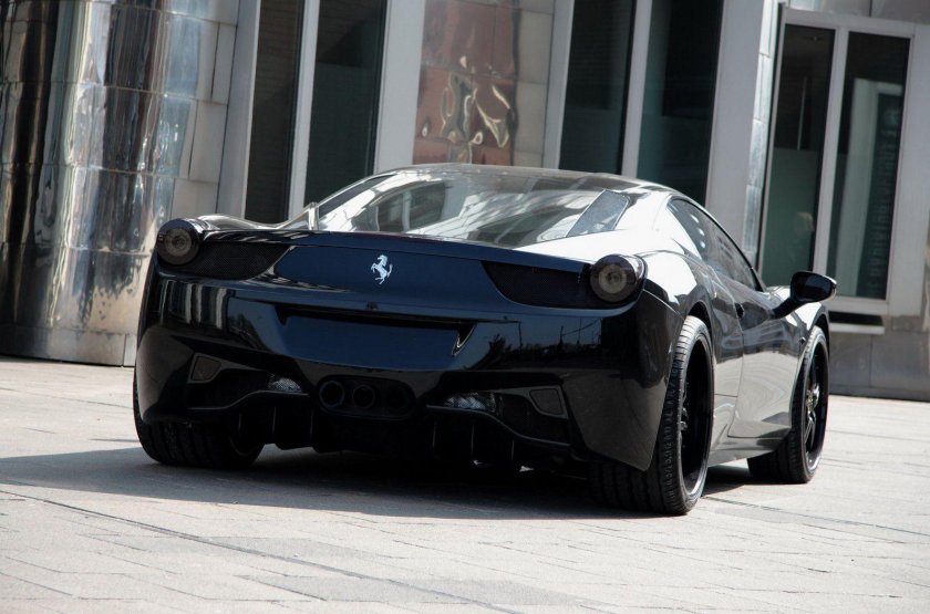 Ferrari 458 Black