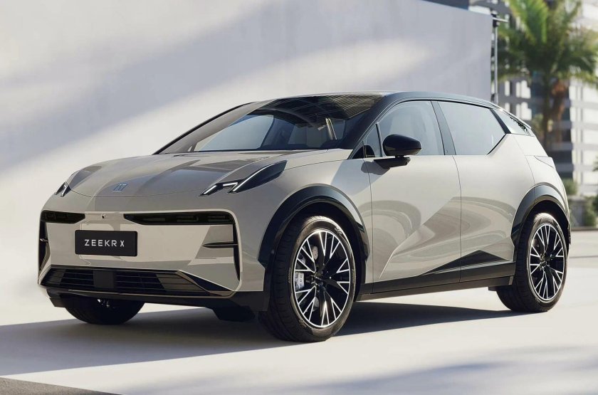 Китайский электромобиль zeekr