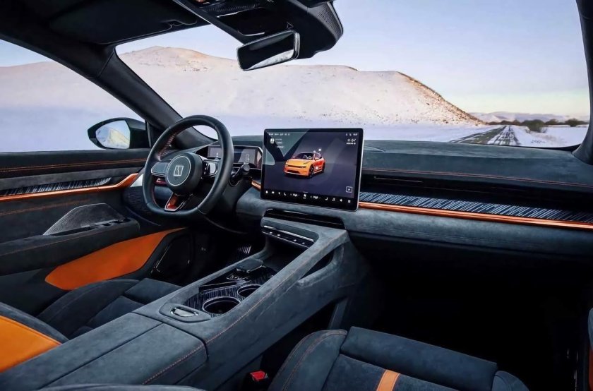 Электрокар zeekr 001