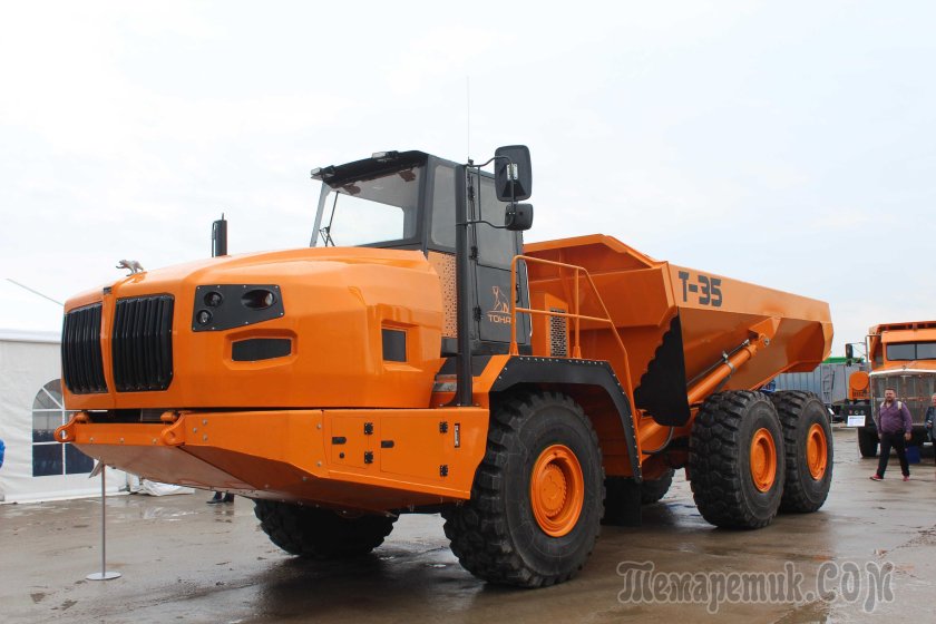 Сочлененный самосвал Тонар т-35