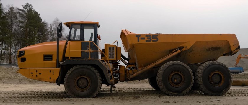 Тонар сочлененный самосвал