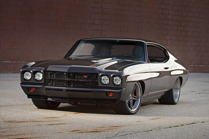 Chevrolet Chevelle 1970 чёрный
