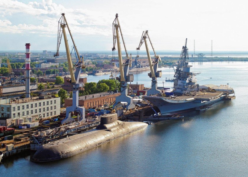 Завод Севмаш Северодвинск