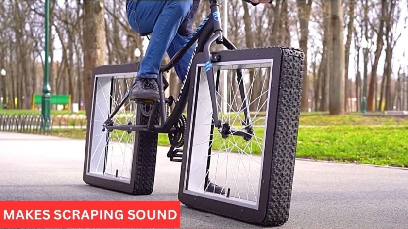 Велосипед с квадратными колесами