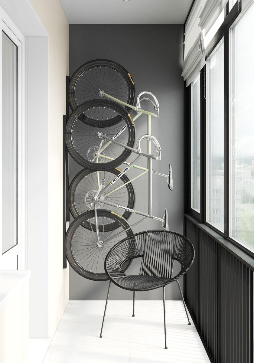 Велосипед в интерьере