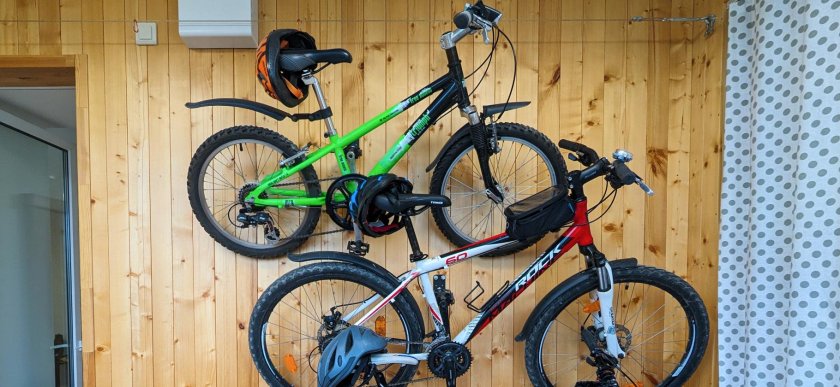 Крепление для велосипеда на стене