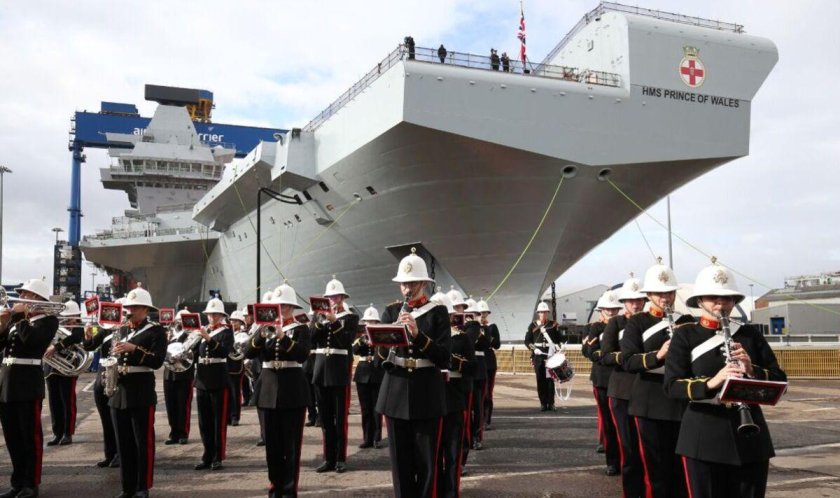 Авианосец HMS Prince of Wales