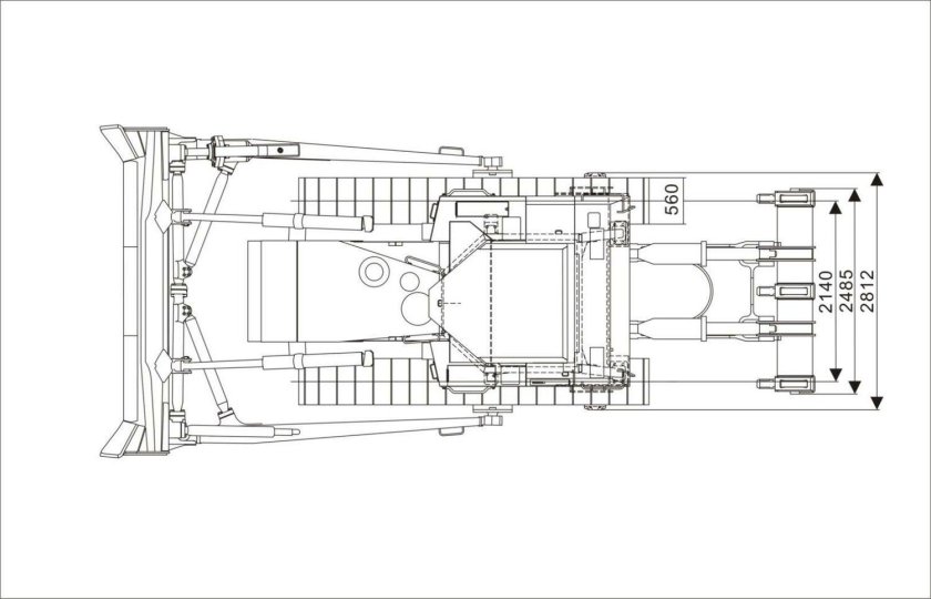 Бульдозер shantui sd 22