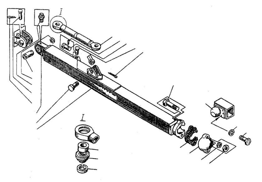 Шаровая опора отвала бульдозера т170