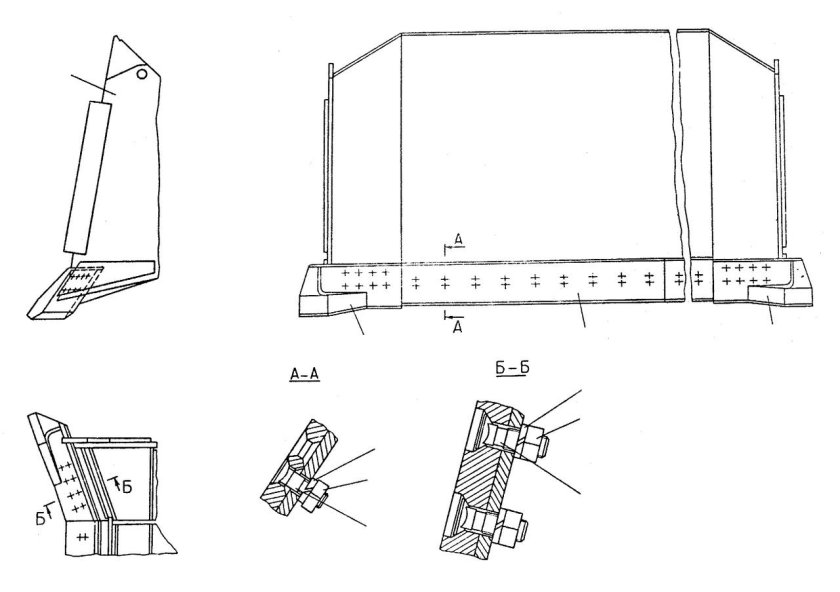 80-52-7сп отвал поворотный т-130