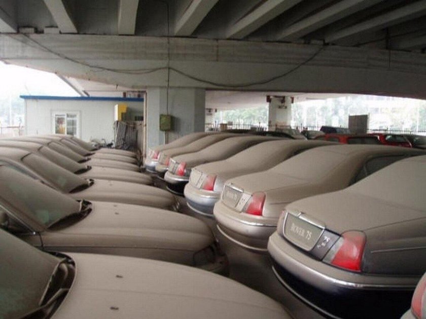 Стоянки непроданных автомобилей