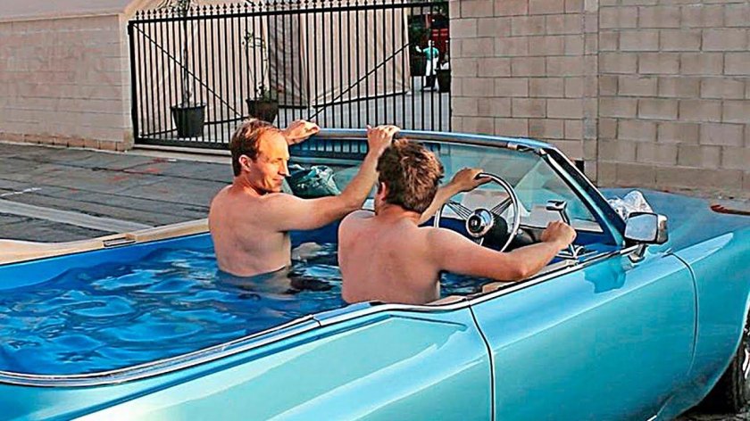 Бассейн в машине