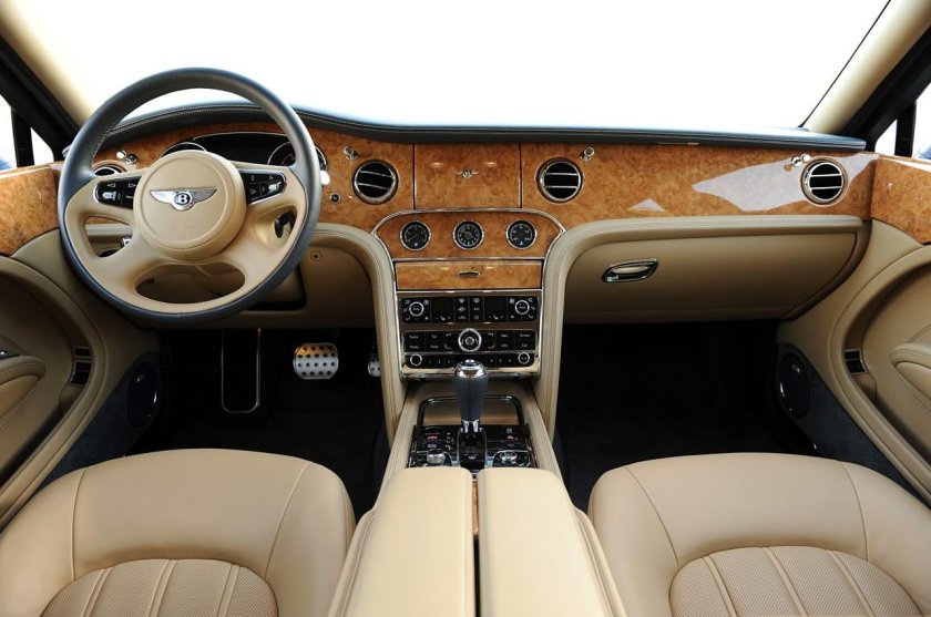 Bentley Mulsanne 2010 салон
