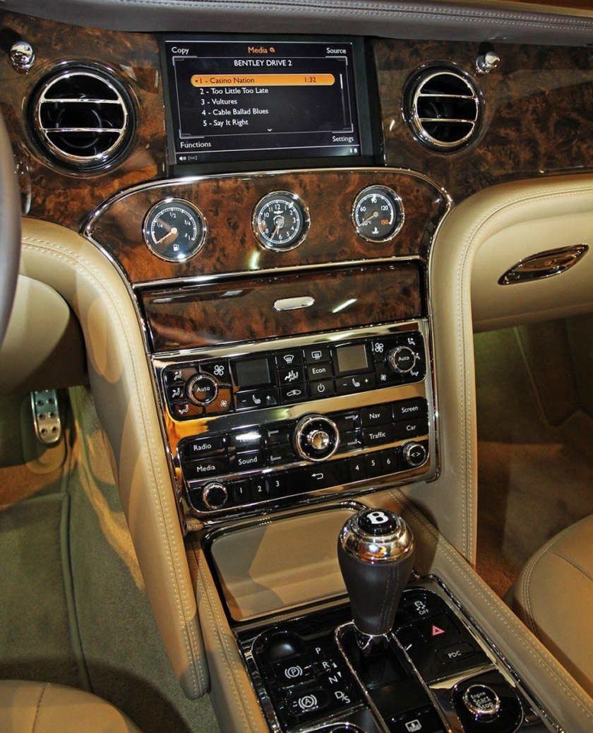 Bentley Mulsanne Interior