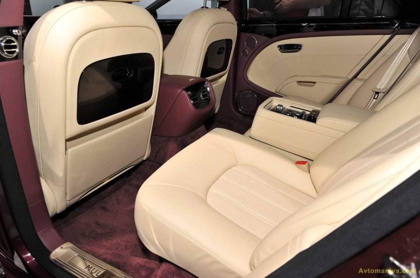 Бентли Мульсан салон