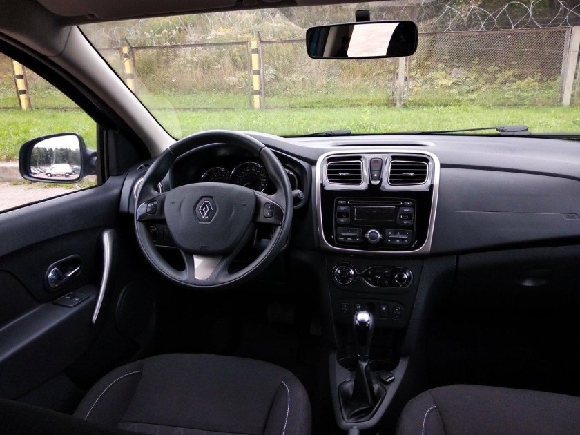 Renault Sandero 2 салон