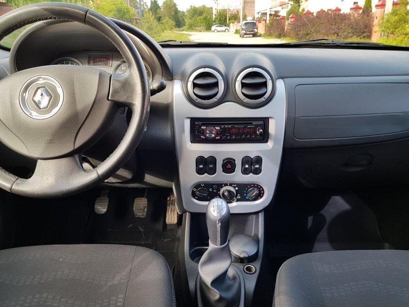 Рено Сандеро фото салона