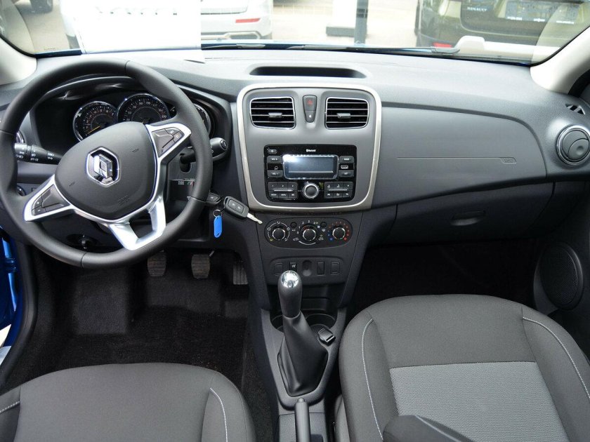 Renault Sandero 2 Рестайлинг салон