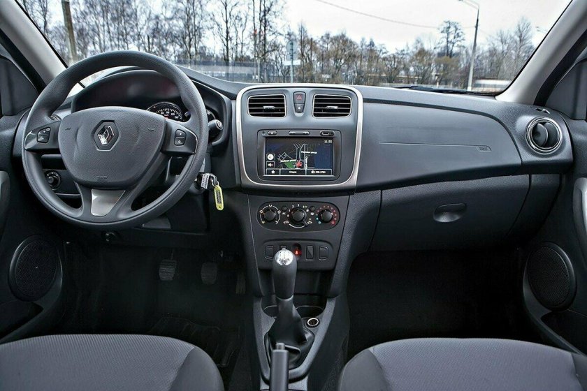 Renault Sandero 2 салон