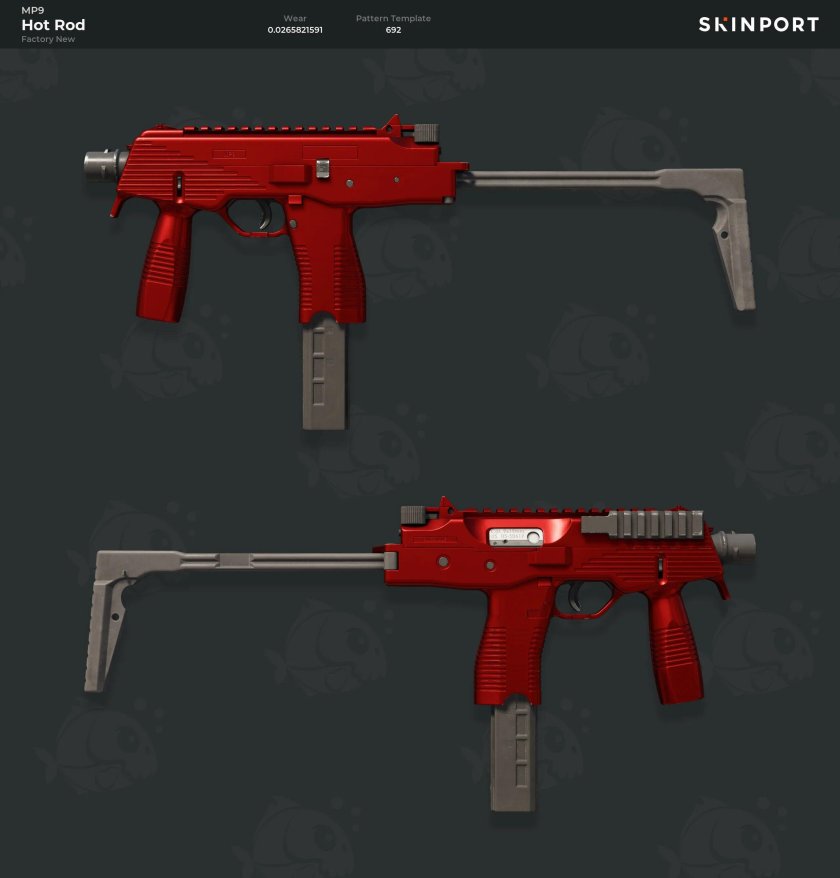 Mp9 рубиновый ядовитый