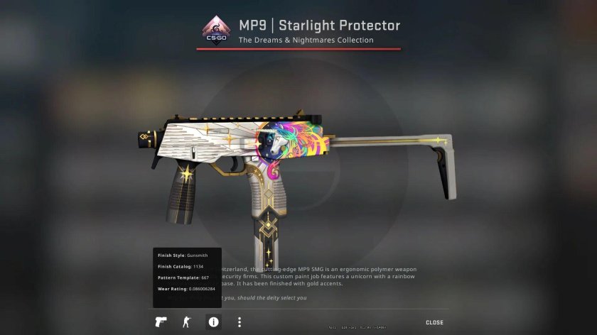 Mp9 | Starlight Protector