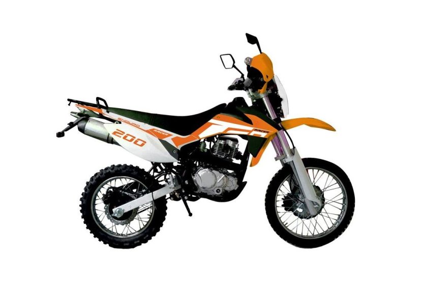 Мотоцикл кроссовый эндуро