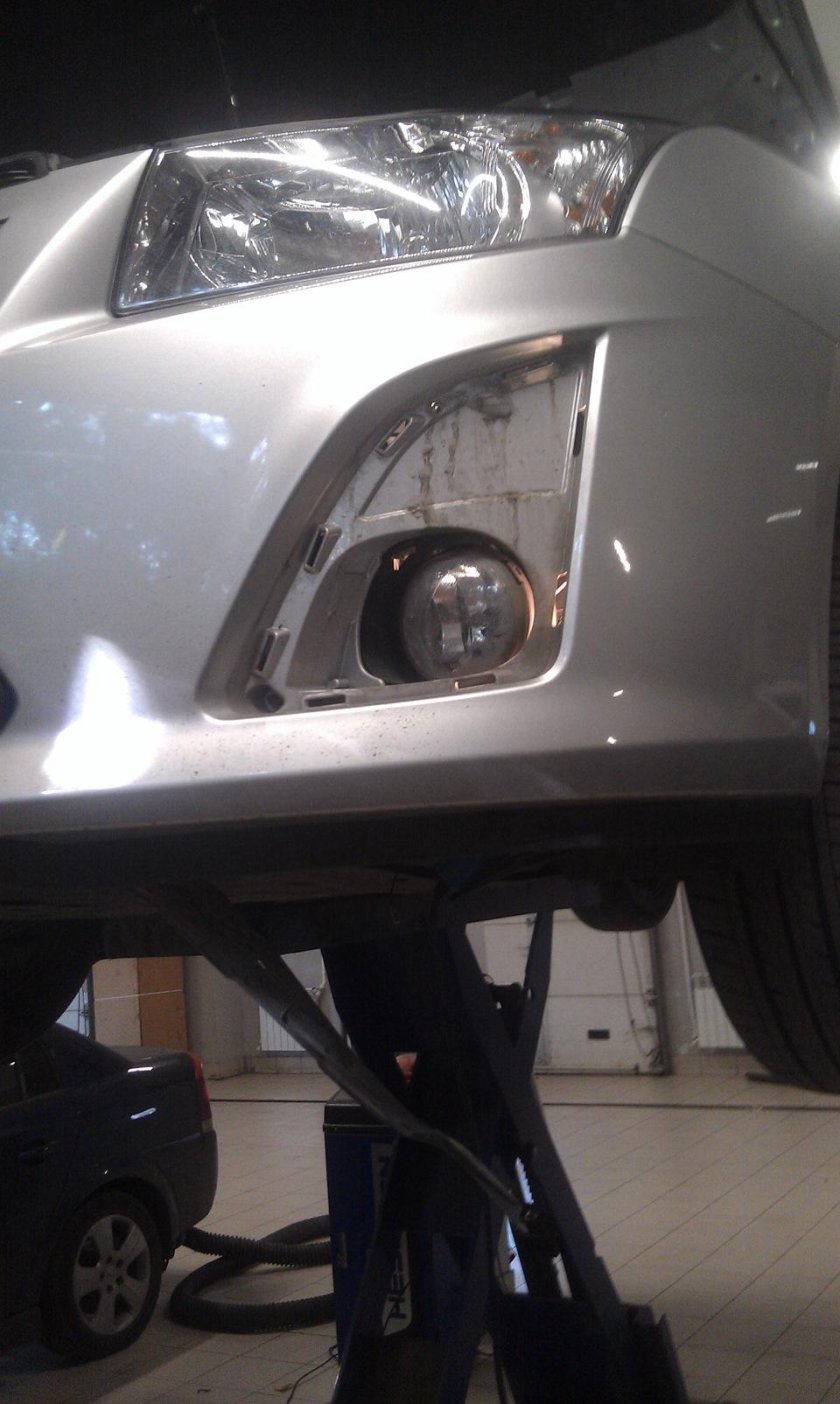 Заглушка фары Шевроле Круз